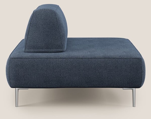 Newton poltrona modulare con schienali movibili T07 blu