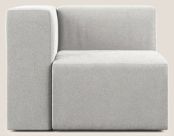 Nettuno modulo angolo/laterale in morbido tessuto bouclè T07 grigio