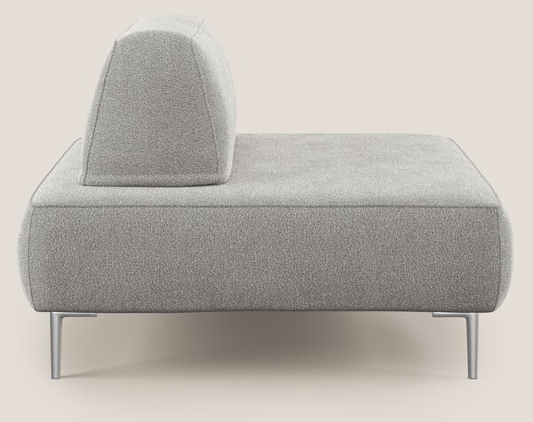 Newton poltrona modulare con schienali movibili T07 grigio