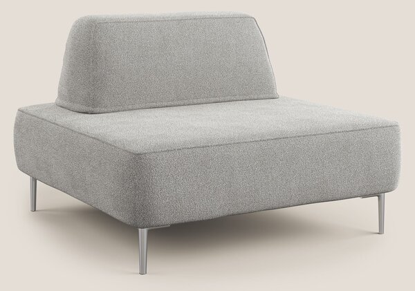 Newton poltrona modulare con schienali movibili T07 grigio