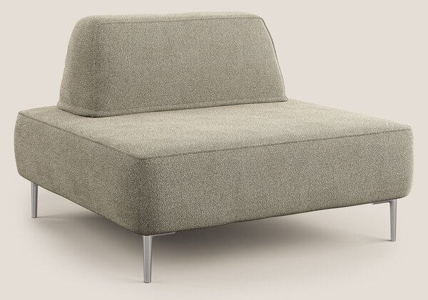 Newton poltrona modulare con schienali movibili T07 beige