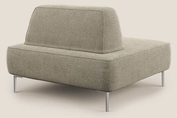 Newton poltrona modulare con schienali movibili T07 beige