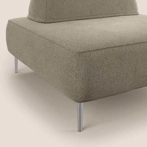 Newton poltrona modulare con schienali movibili T07 beige