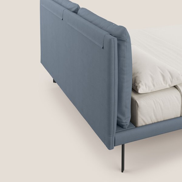 Giselle letto moderno con cuscini testata regolabili con tasche in mic