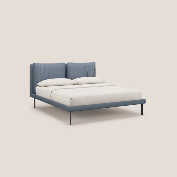 Giselle letto moderno con cuscini testata regolabili con tasche in mic
