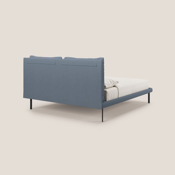 Giselle letto moderno con cuscini testata regolabili con tasche in mic