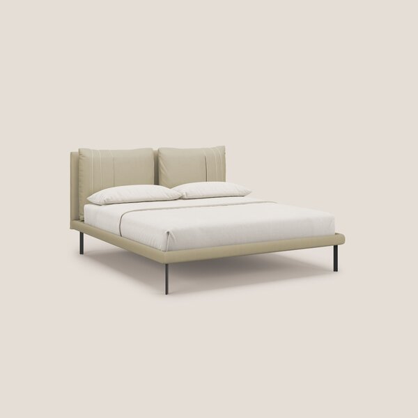 Giselle letto moderno con cuscini testata regolabili con tasche in mic