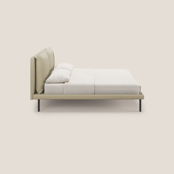 Giselle letto moderno con cuscini testata regolabili con tasche in mic