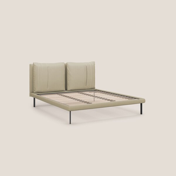 Giselle letto moderno con cuscini testata regolabili con tasche in mic