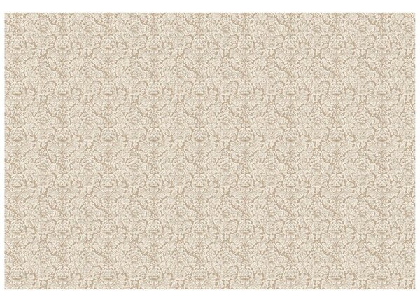 Carta da parati – Motivo ornamentale vintage beige