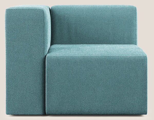 Nettuno modulo angolo/laterale in morbido tessuto bouclè T07 azzurro