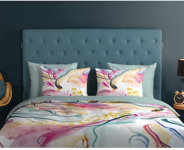 Set copripiumino e federa in cotone per letto matrimoniale ed esteso 200x220 cm Magic – Good Morning