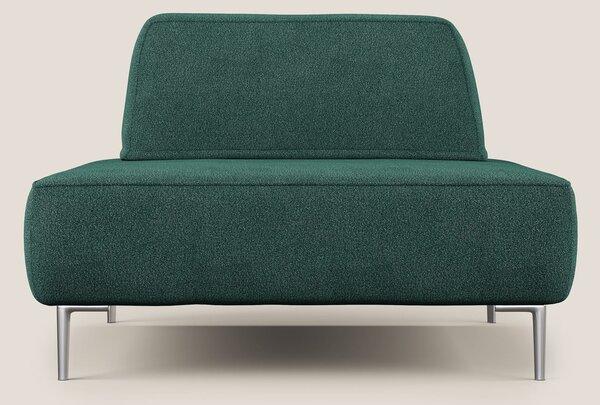 Newton poltrona modulare con schienali movibili T07 verde