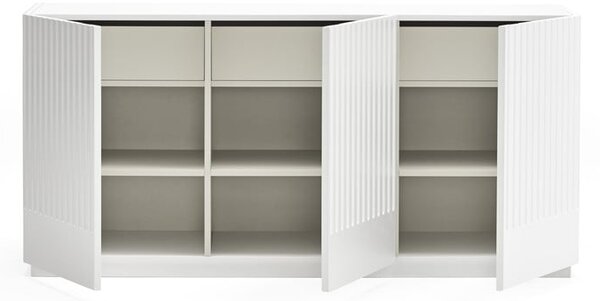 Cassettiera bianca , larghezza 150 cm Doric - Teulat