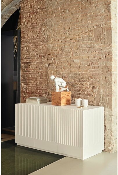 Cassettiera bianca , larghezza 150 cm Doric - Teulat