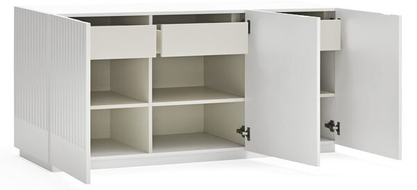 Cassettiera bianca , larghezza 150 cm Doric - Teulat
