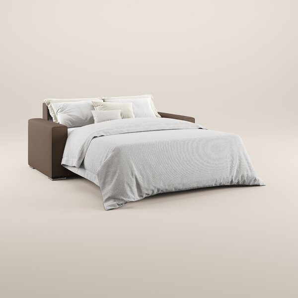 Dream Divano letto moderno dai morbidi cuscini in tessuto smacchiabile