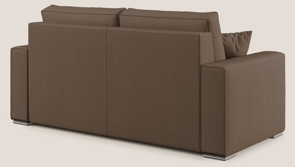 Dream Divano letto moderno dai morbidi cuscini in tessuto smacchiabile