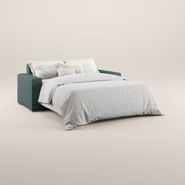 Dream Divano letto moderno dai morbidi cuscini in tessuto smacchiabile