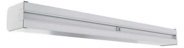 Lampada LED 15W 60cm da Specchio Bagno Cromata IP54 - da Parete Colore Bianco Naturale 4.000K