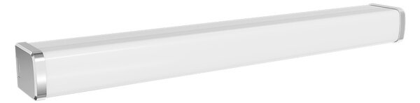 Lampada LED 15W 60cm da Specchio Bagno Cromata IP54 - da Parete Colore Bianco Naturale 4.000K