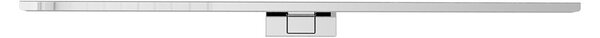 Lampada LED da Specchio 80cm Cromata 15W IP54 Tripla Installazione Colore Bianco Caldo 3.000K