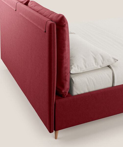 Nathan letto contenitore con cuscini regolabili con tasche in microfib