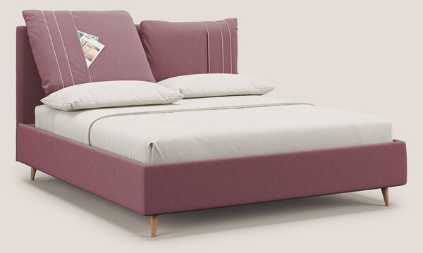 Nathan letto contenitore con cuscini regolabili con tasche in microfib