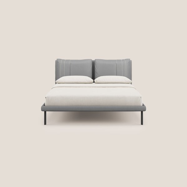 Giselle letto moderno con cuscini testata regolabili con tasche in mic