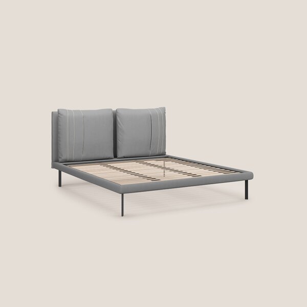 Giselle letto moderno con cuscini testata regolabili con tasche in mic
