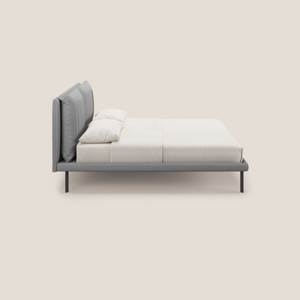 Giselle letto moderno con cuscini testata regolabili con tasche in mic