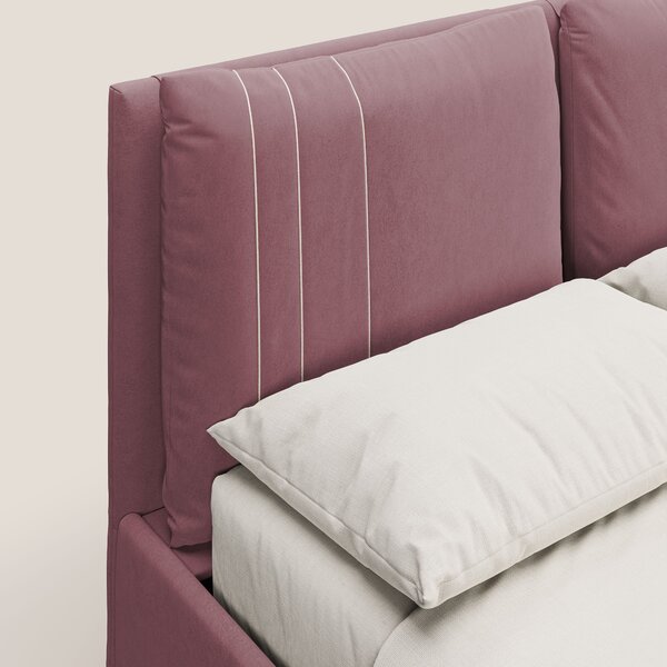 Nathan letto contenitore con cuscini regolabili con tasche in microfib