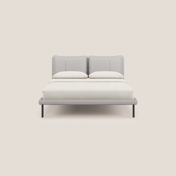 Giselle letto moderno con cuscini testata regolabili con tasche in mic