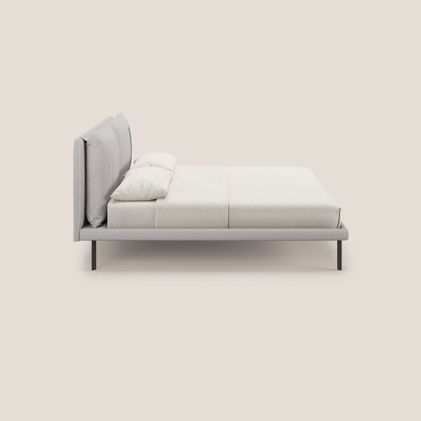 Giselle letto moderno con cuscini testata regolabili con tasche in mic