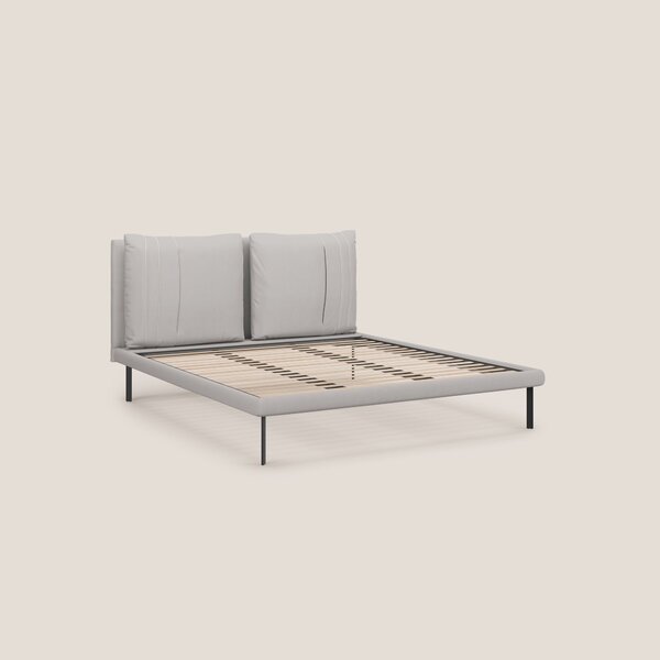 Giselle letto moderno con cuscini testata regolabili con tasche in mic