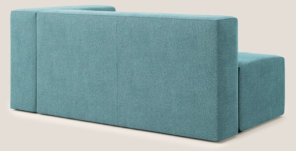 Nettuno modulo angolo/laterale maxi in morbido tessuto bouclè T07 azzu