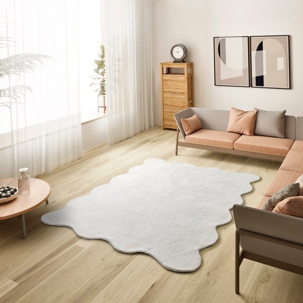 Tappeto bianco lavabile 120x170 cm Mellow – Universal