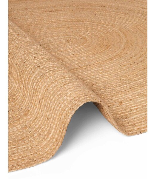 Tappeto di colore naturale in iuta reversibile/tessuto a mano 160x230 cm Braided – Hanse Home