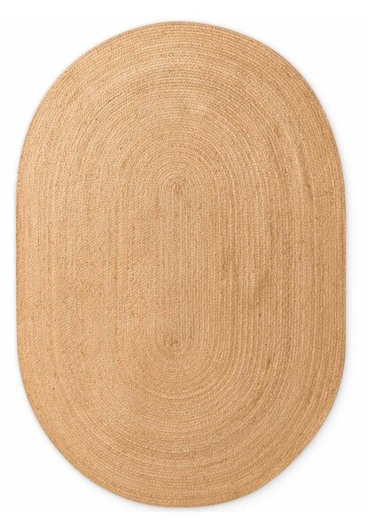 Tappeto di colore naturale in iuta reversibile/tessuto a mano 160x230 cm Braided – Hanse Home