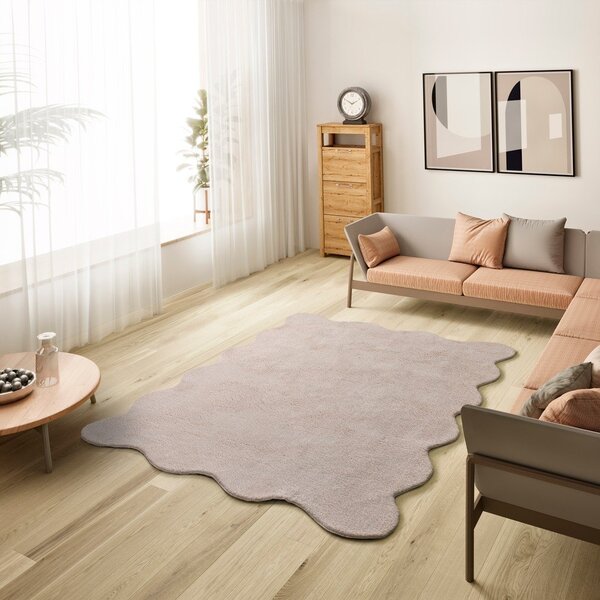 Tappeto rosa polveroso lavabile 120x170 cm Mellow – Universal