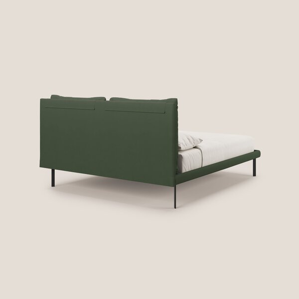 Giselle letto moderno con cuscini testata regolabili con tasche in mic