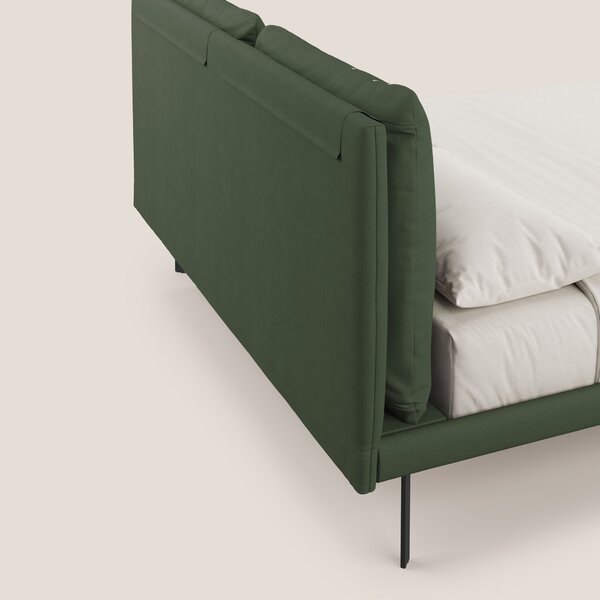 Giselle letto moderno con cuscini testata regolabili con tasche in mic