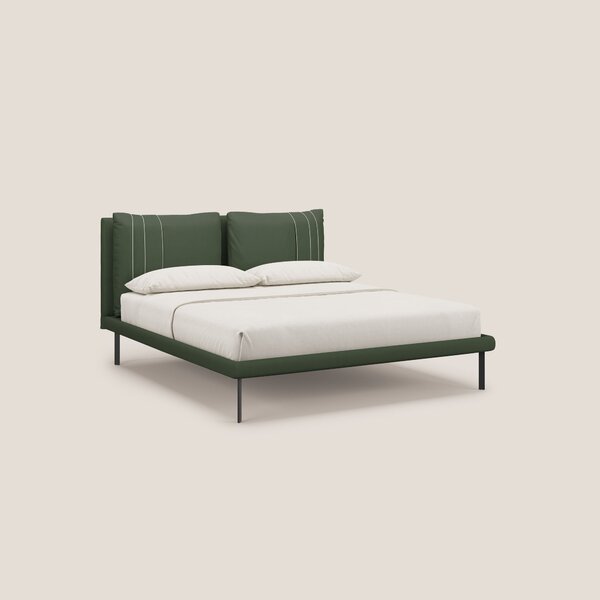 Giselle letto moderno con cuscini testata regolabili con tasche in mic