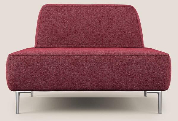 Newton poltrona modulare con schienali movibili T07 rosso