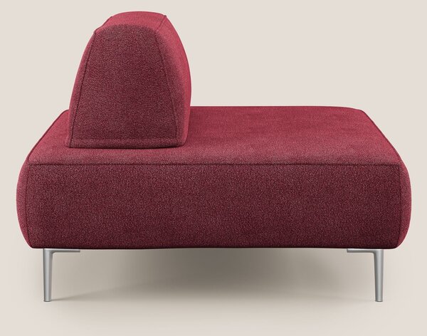 Newton poltrona modulare con schienali movibili T07 rosso