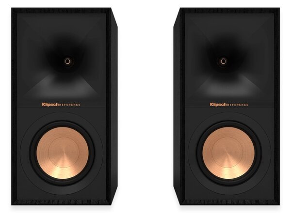 Klipsch R-50M Black Coppia Casse Scaffale 75W 2vie TwTromba2,5 W13,3 BassReflex