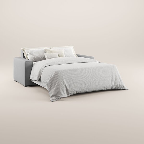 Dream Divano letto moderno dai morbidi cuscini in tessuto smacchiabile