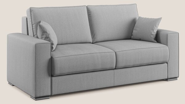 Dream Divano letto moderno dai morbidi cuscini in tessuto smacchiabile