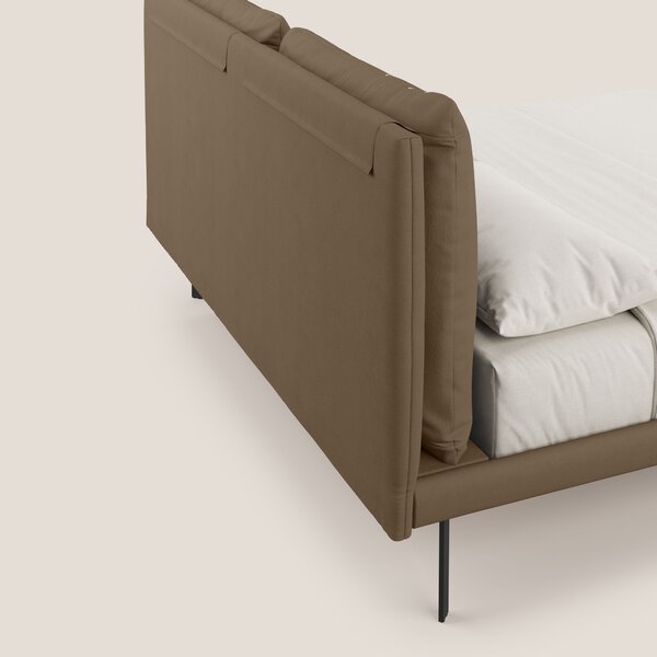Giselle letto moderno con cuscini testata regolabili con tasche in mic