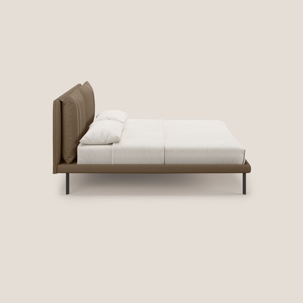 Giselle letto moderno con cuscini testata regolabili con tasche in mic